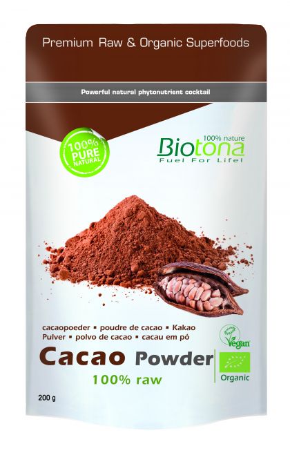 Cacao raw powder 200gr Biotona
