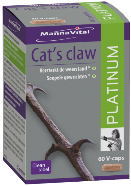 Cat's claw platinum 60 v-caps Mannavital
