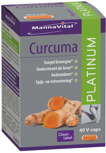 Curcuma platinum 60 v-caps Mannavital