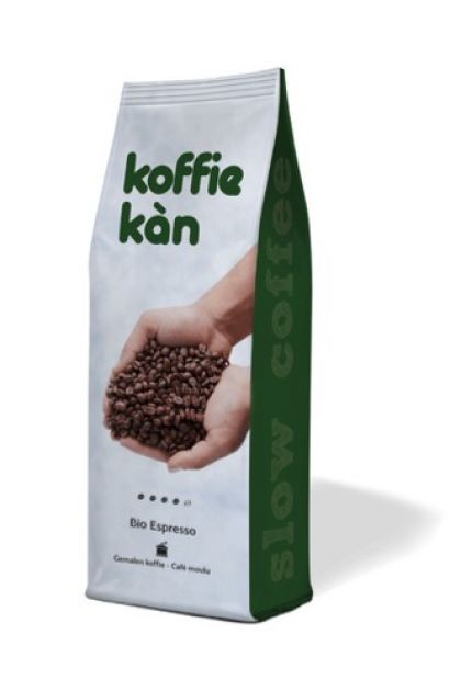 Bio espresso gemalen 250gr Koffiekan