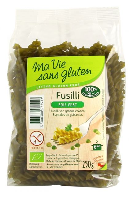 Fusilli erwten 250gr MVSG