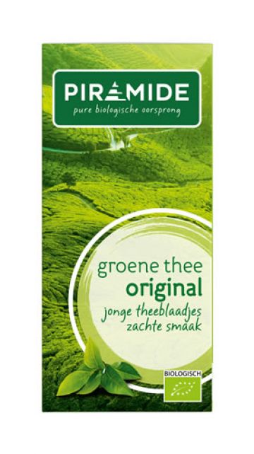 Groene thee Piramide