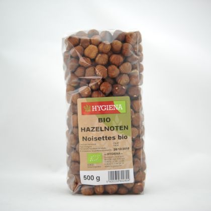 Hazelnoten 500gr Hygiena