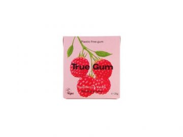 Kauwgom framboos vanille 21gr True Gum