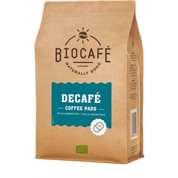 Koffiepads decafé 36st. Biocafé