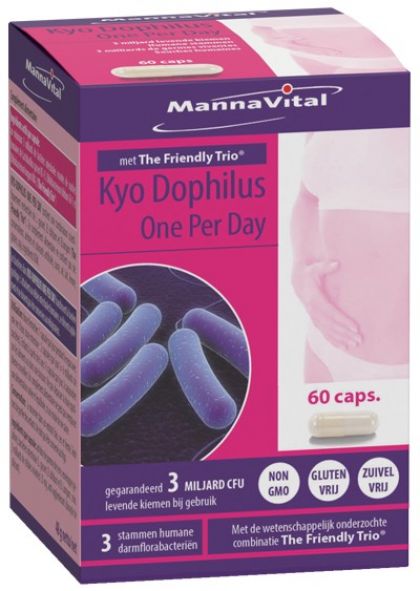 Kyo Dophilus one per day 60caps Mannavital