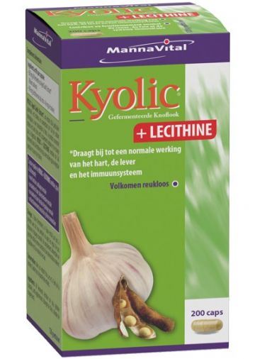Kyolic + Lecithine 200 caps Mannavital