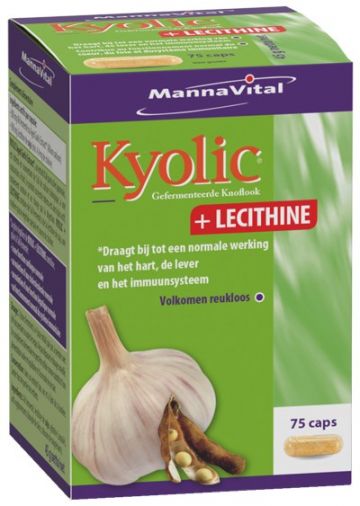 Kyolic + Lecithine 75 caps Mannavital