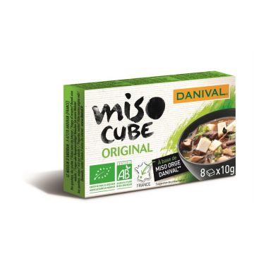 Miso cube 8x10gr Danival