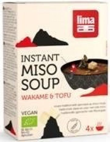 Miso soup wakame en tofu 4x10gr Lima