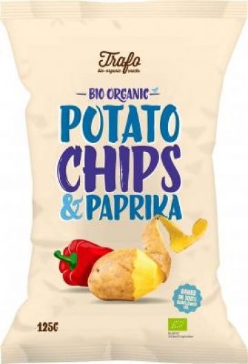 Chips paprika 125gr Trafo