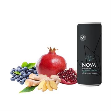 Pomegranate Blueberry Ginger energy drink 250ml Nova