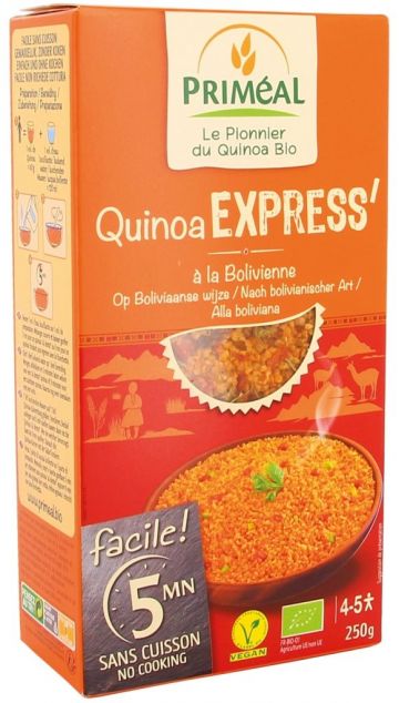 Quinoa expres boliviaans 250gr Primeal