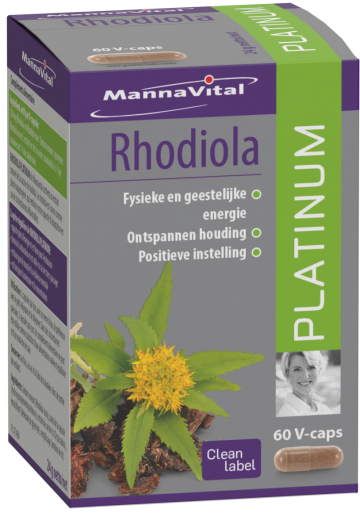 Rhodiola platinum 60 v-caps Mannavital