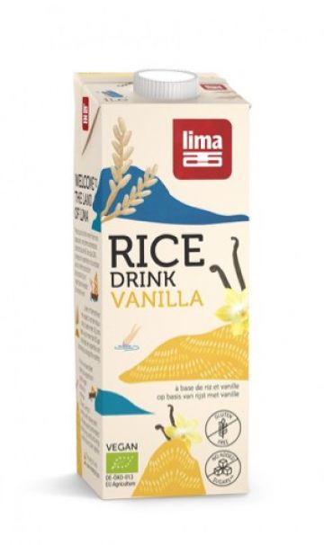 Rice drink vanilla 1L Lima