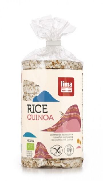 Rijstwafel quinoa 100gr Lima