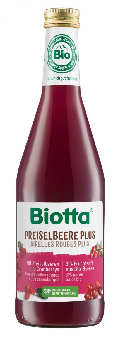 Rode bosbessensap 500ml Biotta