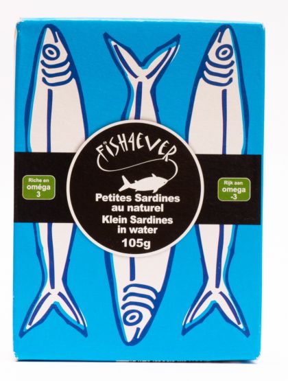 Sardines in water 105gr Fish4ever
