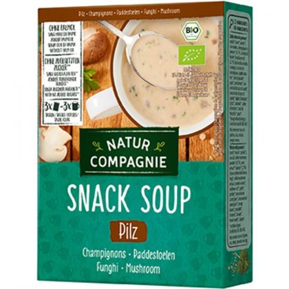 Champignonsoep instant 3x17gr Natur Compagnie
