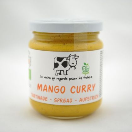 Mango curry spread vegan 190gr La Vache