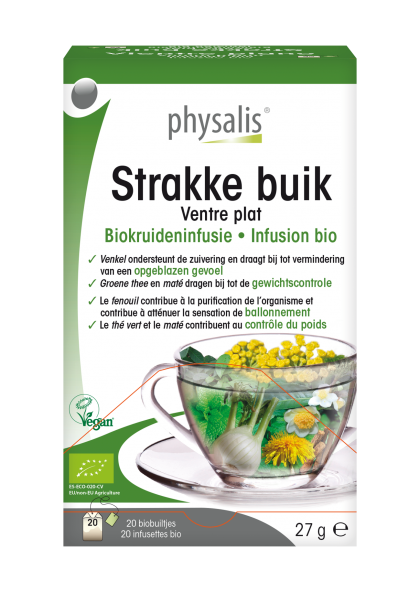 Strakke buik Physalis