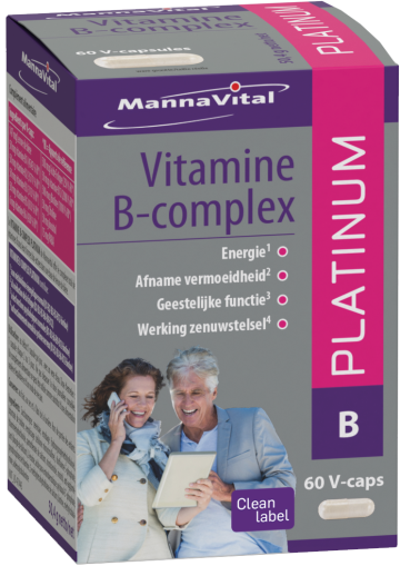 Vitamine B-complex platinum 60 v-tabl Mannavital