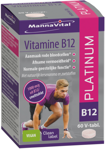 Vitamine B12 platinum 60 v-tabl Mannavital