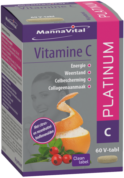 Vitamine C platinum 60 v-tabl Mannavital