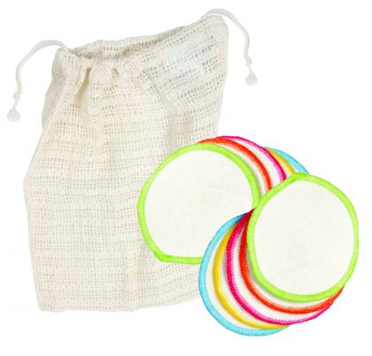 Wasbare make-up doekjes + waszak