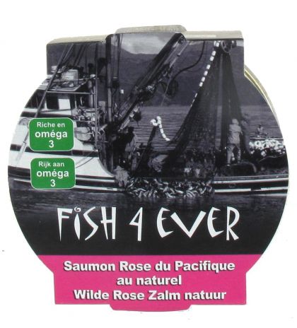 Wilde roze zalmfilet 160gr Fish4ever