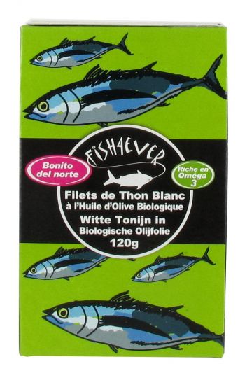 Witte tonijn olijfolie 120gr F4E